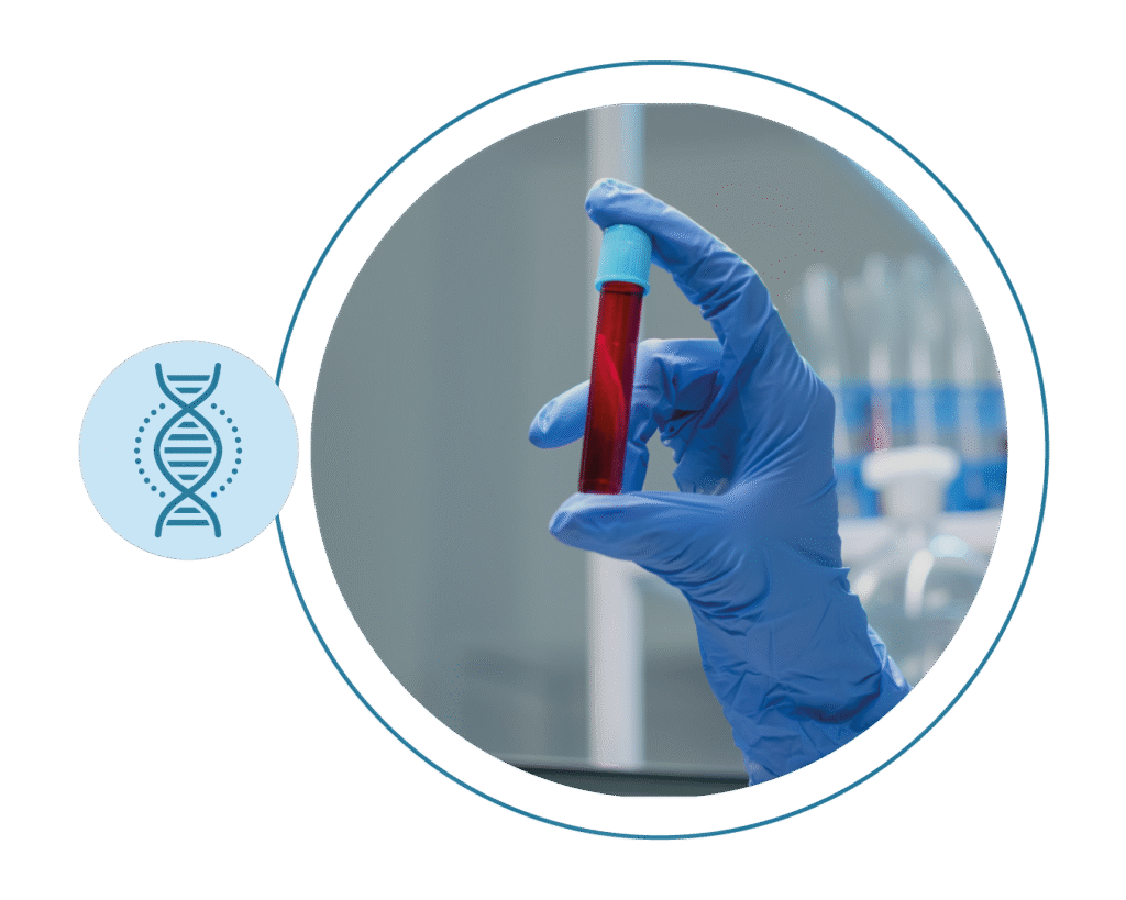 imagen de estudios genéticos basado en la secuenciación de exoma completo